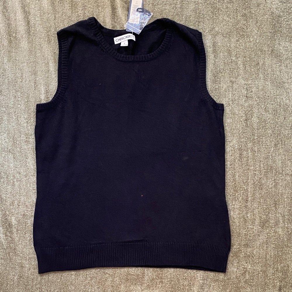 Cherokee Black Knit Top